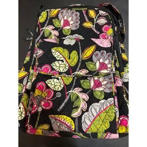 Beautiful Vera Bradley medium Moon Blooms Quilted Backpack. Lightweight, durable